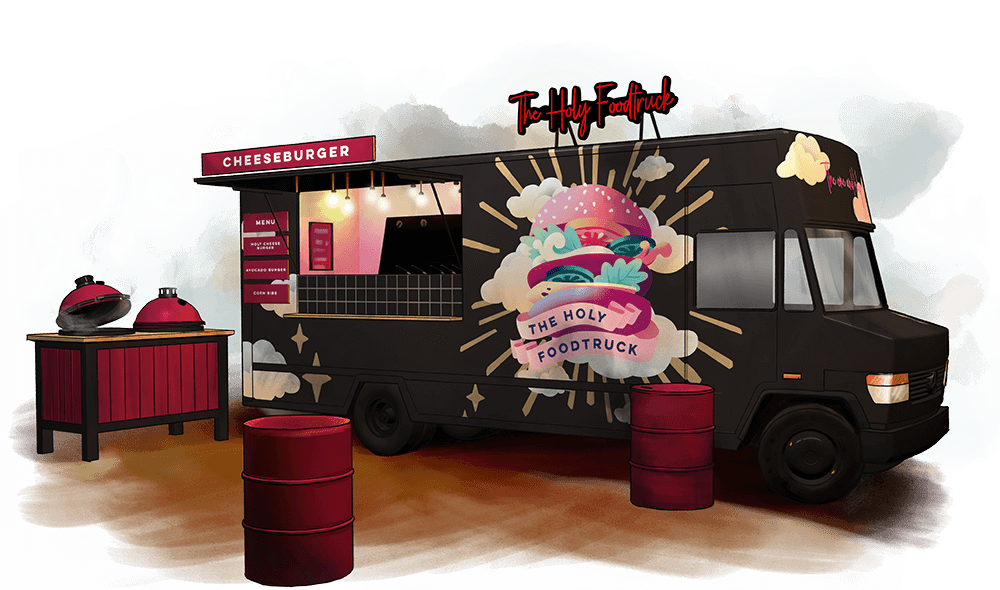 Samenwerken met Holy Foodtruck?
